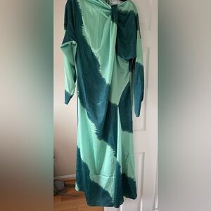 NWT - satin maxi dress